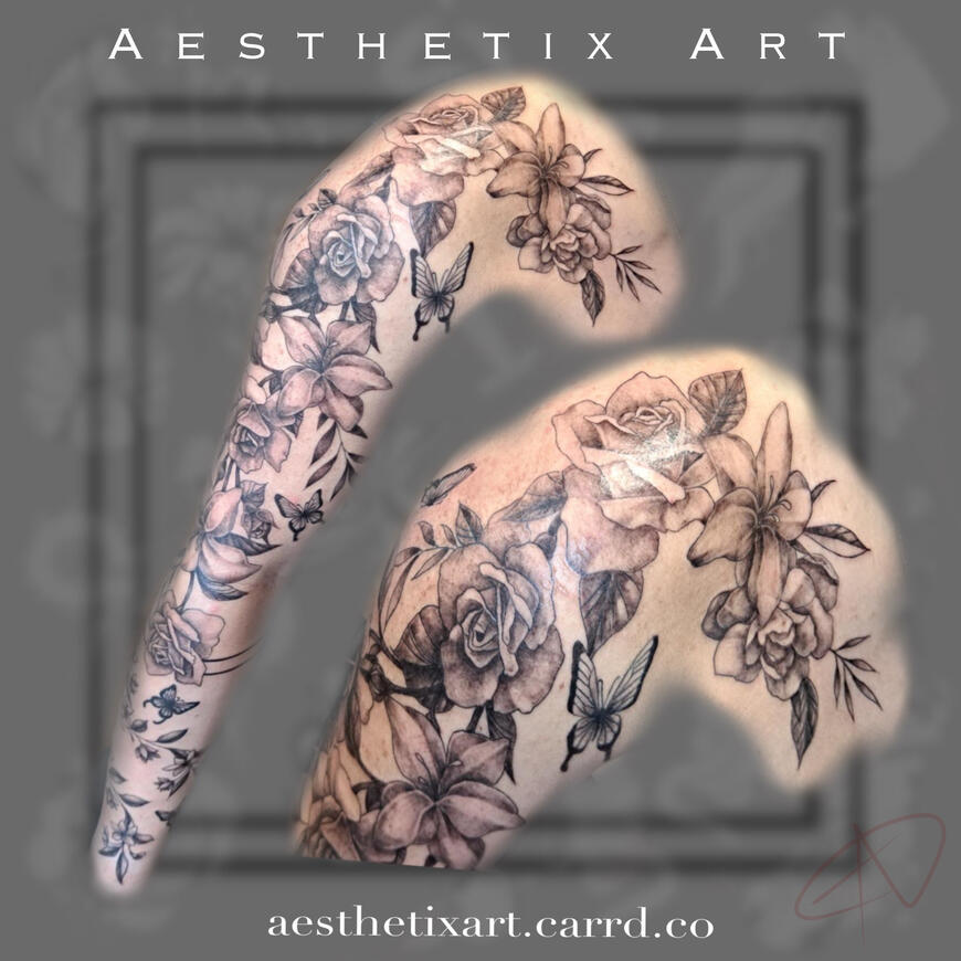 Full Arm Floral