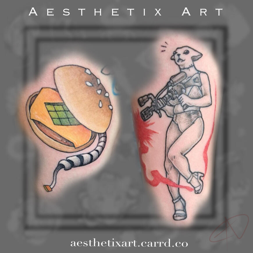 Burger Phone & Mars Attacks