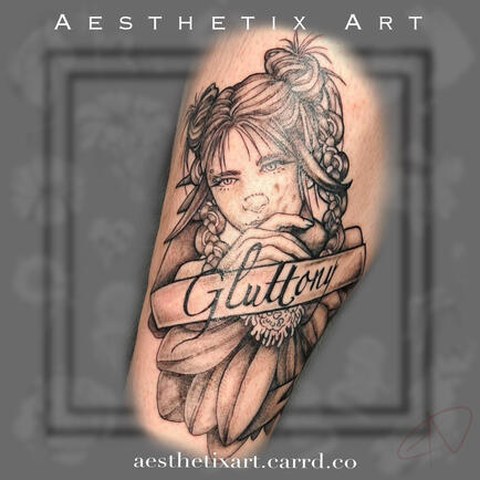 Gluttony Demon Girl