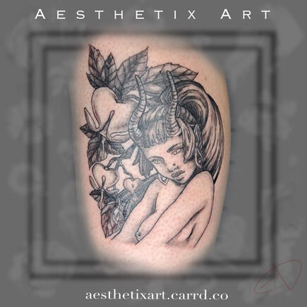 Demon Girl and Bleeding Hearts