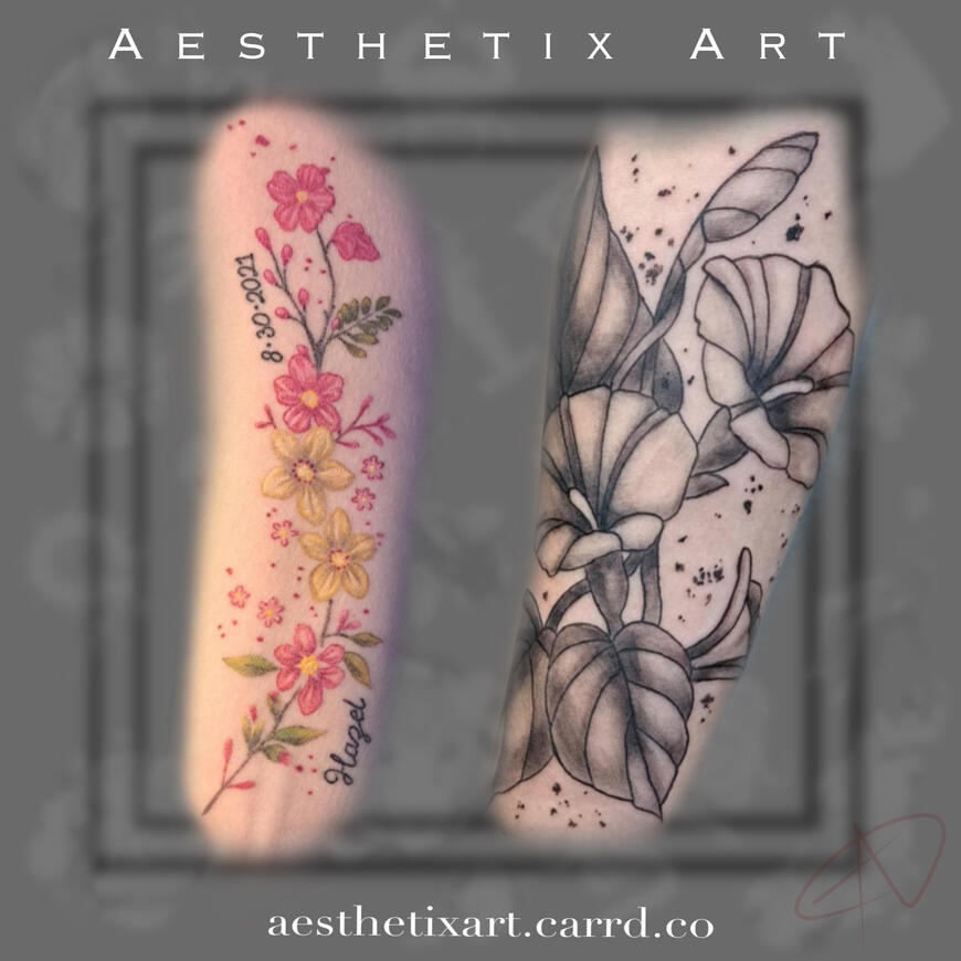 Full Arm Floral