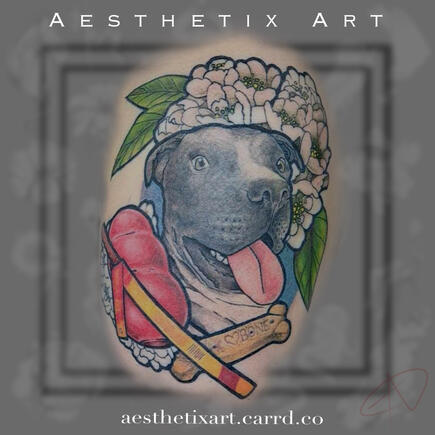 Pet Memorial Portrait