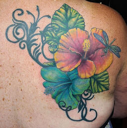 Hibiscus Color Coverup