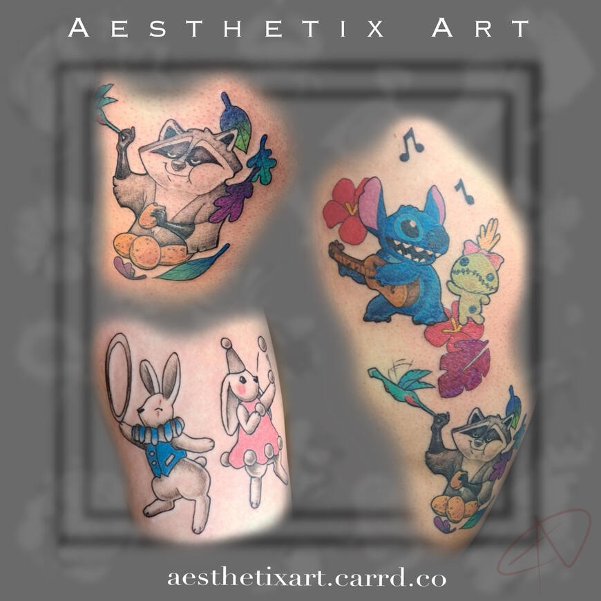 Disney Characters & Bunnies